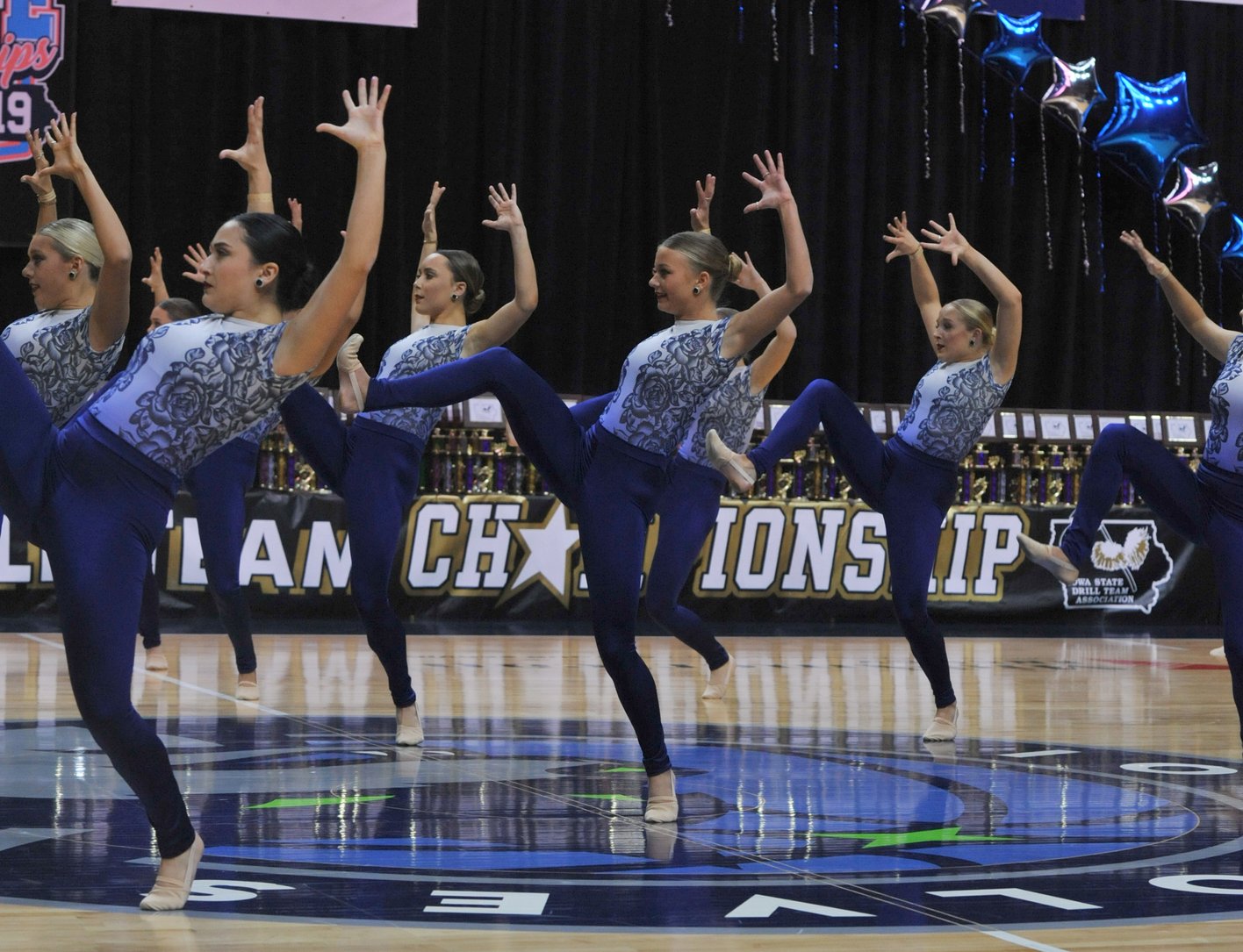 Team Spotlight University of Iowa Dance Team Stuns in a Romantic Jazz